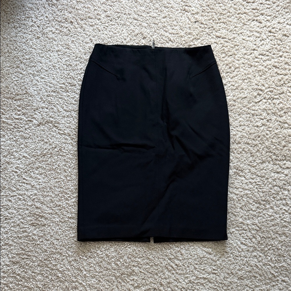 White House Black Market Classic Black Pencil Skirt
